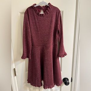 Girl’s Maroon Dress